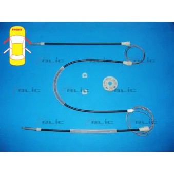 Kit de réparation, lève-vitre BLIC 6205-05-010812P
