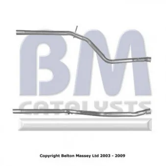 Tuyau d'échappement BM CATALYSTS BM50040