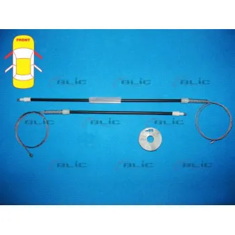 Kit de réparation, lève-vitre BLIC 6205-07-033812P