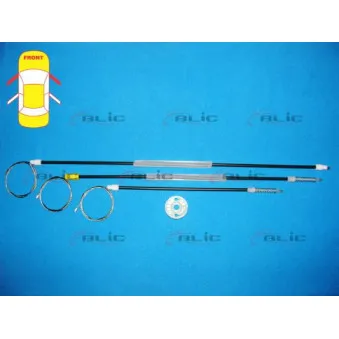 Kit de réparation, lève-vitre BLIC 6205-08-016812P