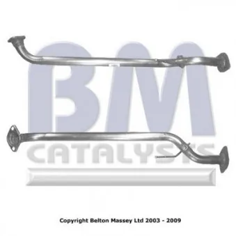 Tuyau d'échappement BM CATALYSTS BM50058