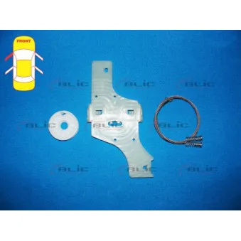 Kit de réparation, lève-vitre avant gauche BLIC 6205-08-035801P