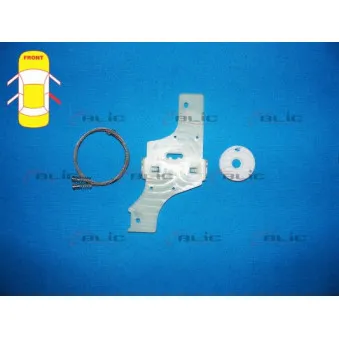 Kit de réparation, lève-vitre arrière droit BLIC 6205-08-035804P