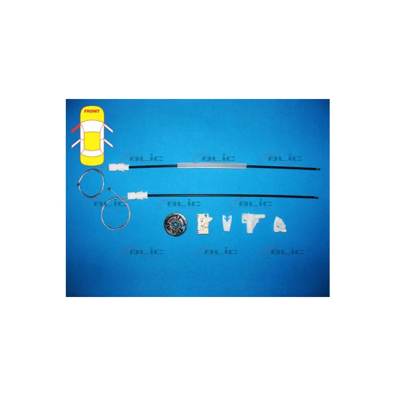Kit de réparation, lève-vitre avant gauche BLIC 6205-09-025801P