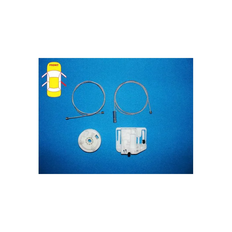 Kit de réparation, lève-vitre arrière droit BLIC 6205-09-046804P