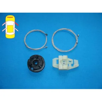 Kit de réparation, lève-vitre arrière droit BLIC 6205-09-047804P