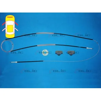 Kit de réparation, lève-vitre BLIC 6205-10-001800P