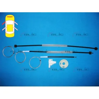 Kit de réparation, lève-vitre BLIC 6205-10-001807P