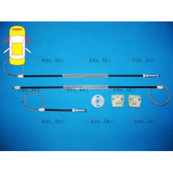 Kit de réparation, lève-vitre BLIC 6205-10-012819P