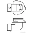 Ampoule, projecteur longue portée HERTH+BUSS ELPARTS 89901129 - Visuel 2