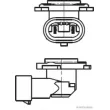 Ampoule, projecteur antibrouillard HERTH+BUSS ELPARTS 89901305 - Visuel 2