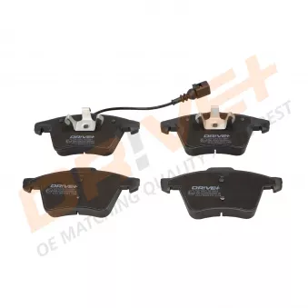 Jeu de 4 plaquettes de frein avant Dr!ve+ DP1010.10.0891