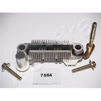 Pont de diodes, alternateur ASHIKA 118-7564