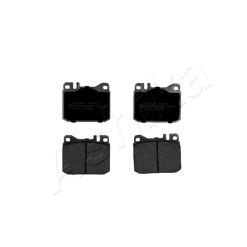 Jeu de 4 plaquettes de frein avant ASHIKA 50-00-0552