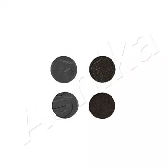 Jeu de 4 plaquettes de frein avant ASHIKA 50-00-0660