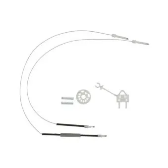 Kit de réparation, lève-vitre avant gauche BLIC