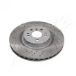 Jeu de 2 disques de frein avant ASHIKA 60-00-0550C - Visuel 1