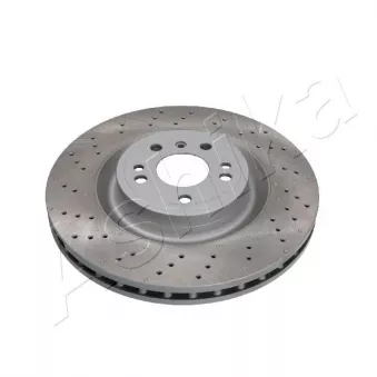 Jeu de 2 disques de frein avant ASHIKA 60-00-0550C