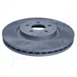 Jeu de 2 disques de frein avant ASHIKA 60-0L-L19C - Visuel 1