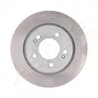 Jeu de 2 disques de frein arrière ASHIKA 61-0S-S07C - Visuel 1