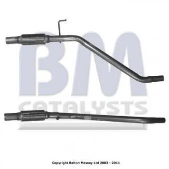 Tuyau d'échappement BM CATALYSTS BM50103