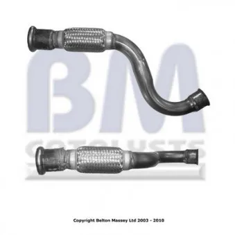 Tuyau d'échappement BM CATALYSTS BM50104