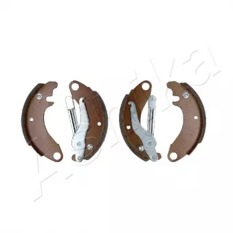 Jeu de mâchoires de frein ASHIKA GF-0631AF