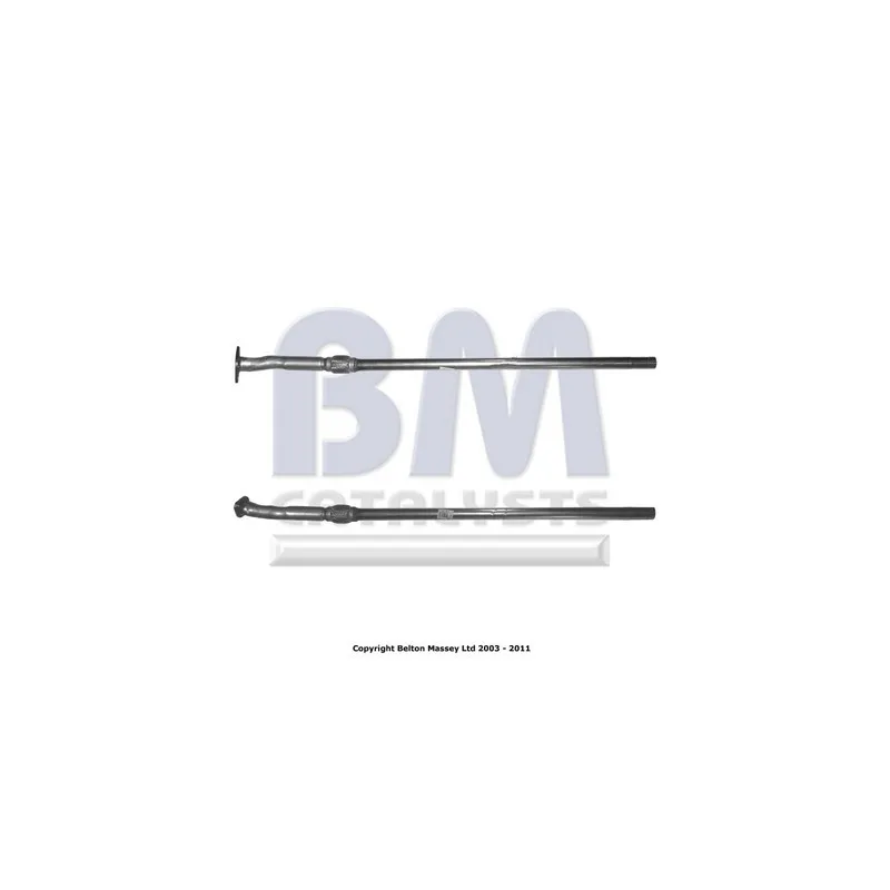 Tuyau d'échappement BM CATALYSTS BM50107