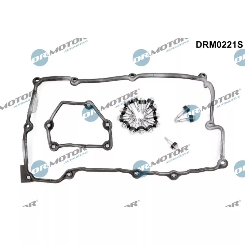 Jeu de joints d'étanchéité, couvercle de culasse Dr.Motor DRM0221S