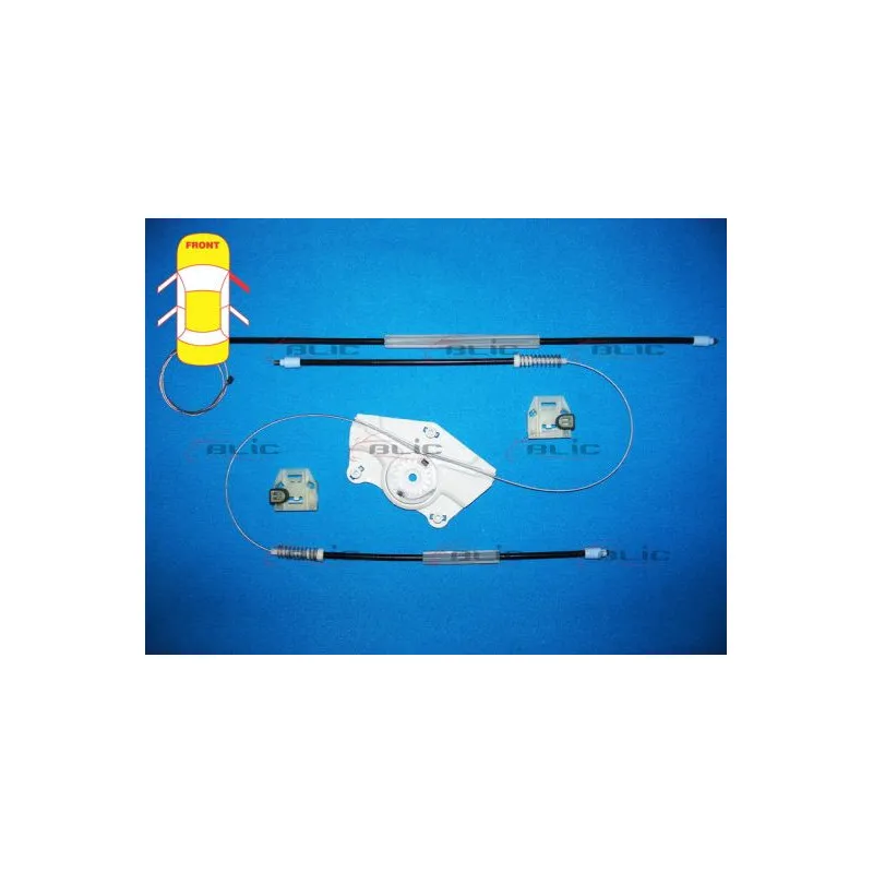 Kit de réparation, lève-vitre avant droit BLIC 6205-43-004802P