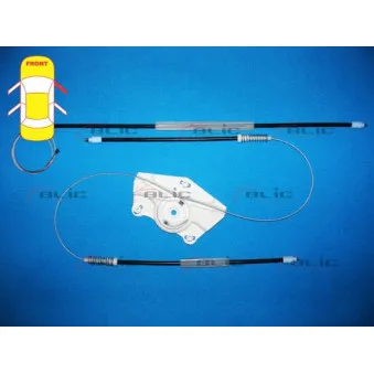 Kit de réparation, lève-vitre avant droit BLIC 6205-43-004806P