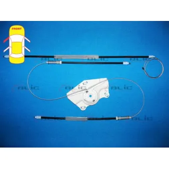 Kit de réparation, lève-vitre avant gauche BLIC 6205-43-004807P