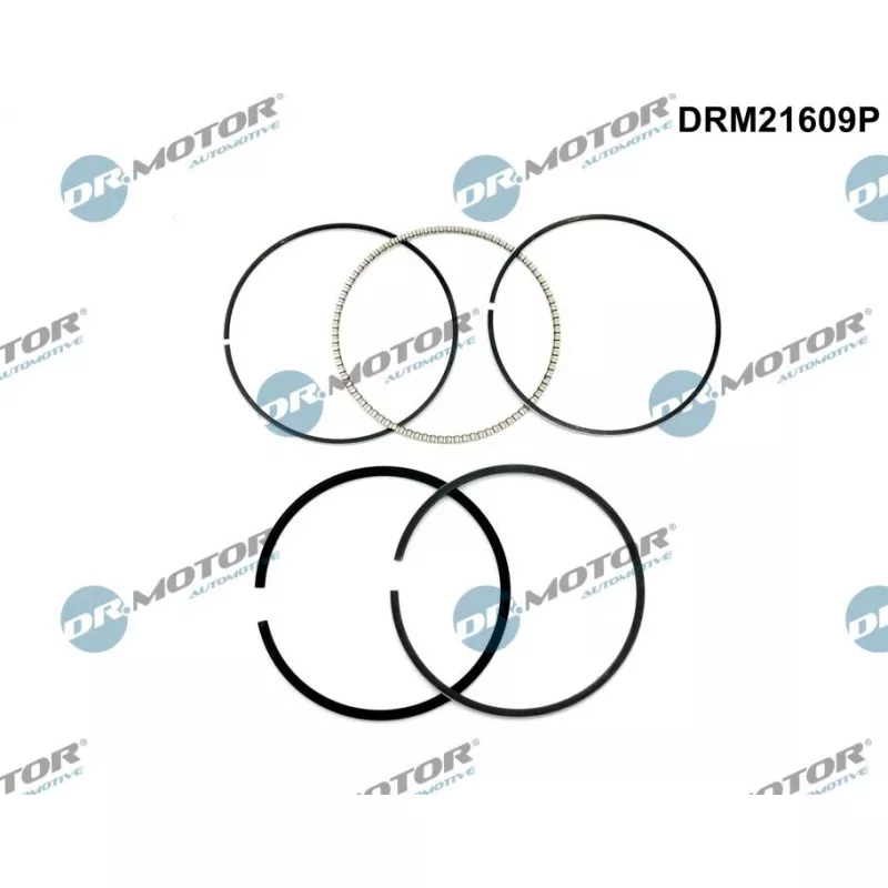 Jeu de segments de pistons Dr.Motor DRM21609P