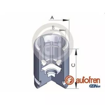 Piston, étrier de frein AUTOFREN SEINSA D025121
