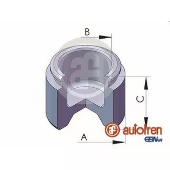 Piston, étrier de frein AUTOFREN SEINSA D02522