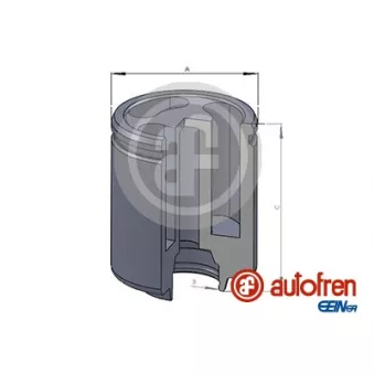 Piston, étrier de frein AUTOFREN SEINSA D025234