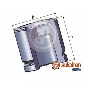 Piston, étrier de frein AUTOFREN SEINSA
