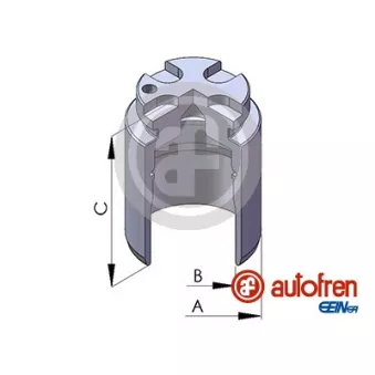 Piston, étrier de frein AUTOFREN SEINSA D02548