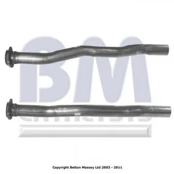 Tuyau d'échappement BM CATALYSTS