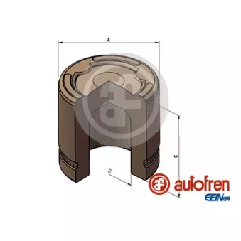 Piston, étrier de frein AUTOFREN SEINSA D025680