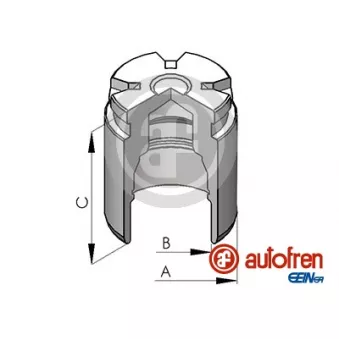 Piston, étrier de frein AUTOFREN SEINSA D025745