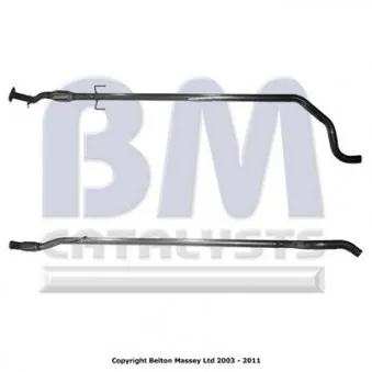 Tuyau d'échappement BM CATALYSTS BM50129