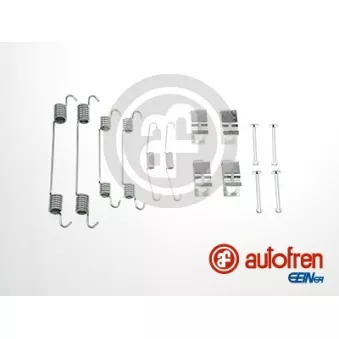 Kit d'accessoires, mâchoire de frein AUTOFREN SEINSA D31008A