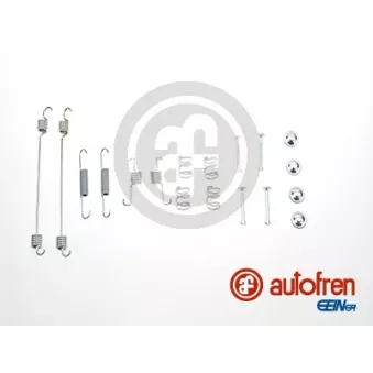 Kit d'accessoires, mâchoire de frein AUTOFREN SEINSA D31011A