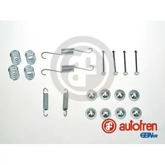 Kit d'accessoires, mâchoire de frein AUTOFREN SEINSA D31014A