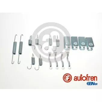 Kit d'accessoires, mâchoires de frein de stationnement AUTOFREN SEINSA D31034A