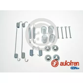 Kit d'accessoires, mâchoire de frein AUTOFREN SEINSA D31042A
