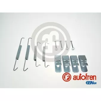 Kit d'accessoires, mâchoires de frein de stationnement AUTOFREN SEINSA D31067A