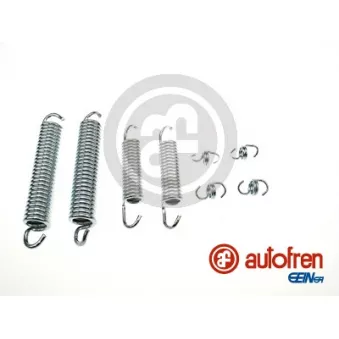 Kit d'accessoires, mâchoire de frein AUTOFREN SEINSA D31090A