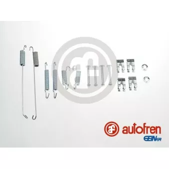 Kit d'accessoires, mâchoire de frein AUTOFREN SEINSA D3888A